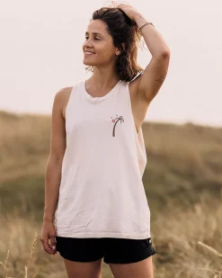Passenger Tank Tops|Tops & T-Shirts>Sundaze Recycled Cotton Tank Top Birch