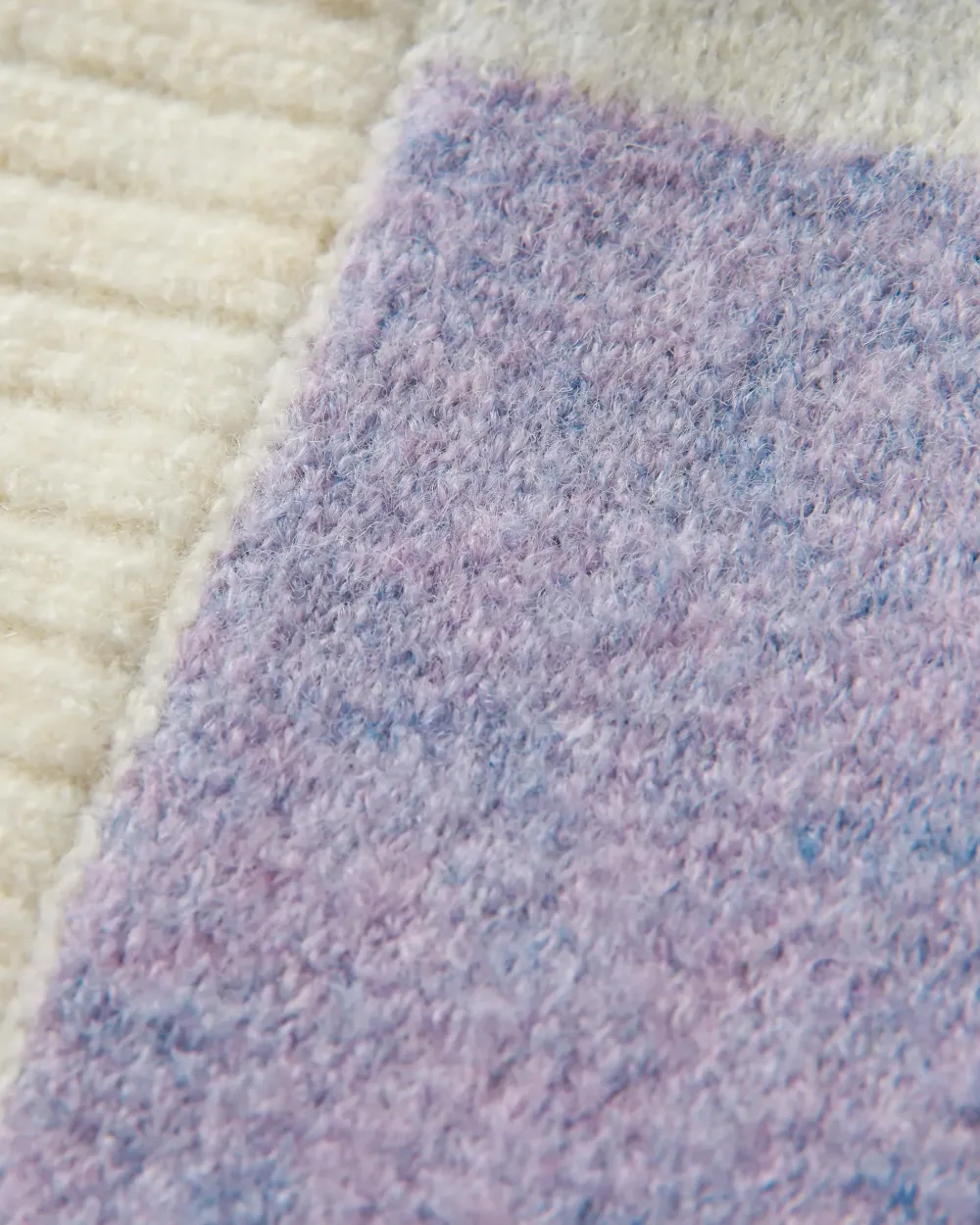 Passenger Knitwear>Sunsets Recycled Knitted Cardigan Marshmallow