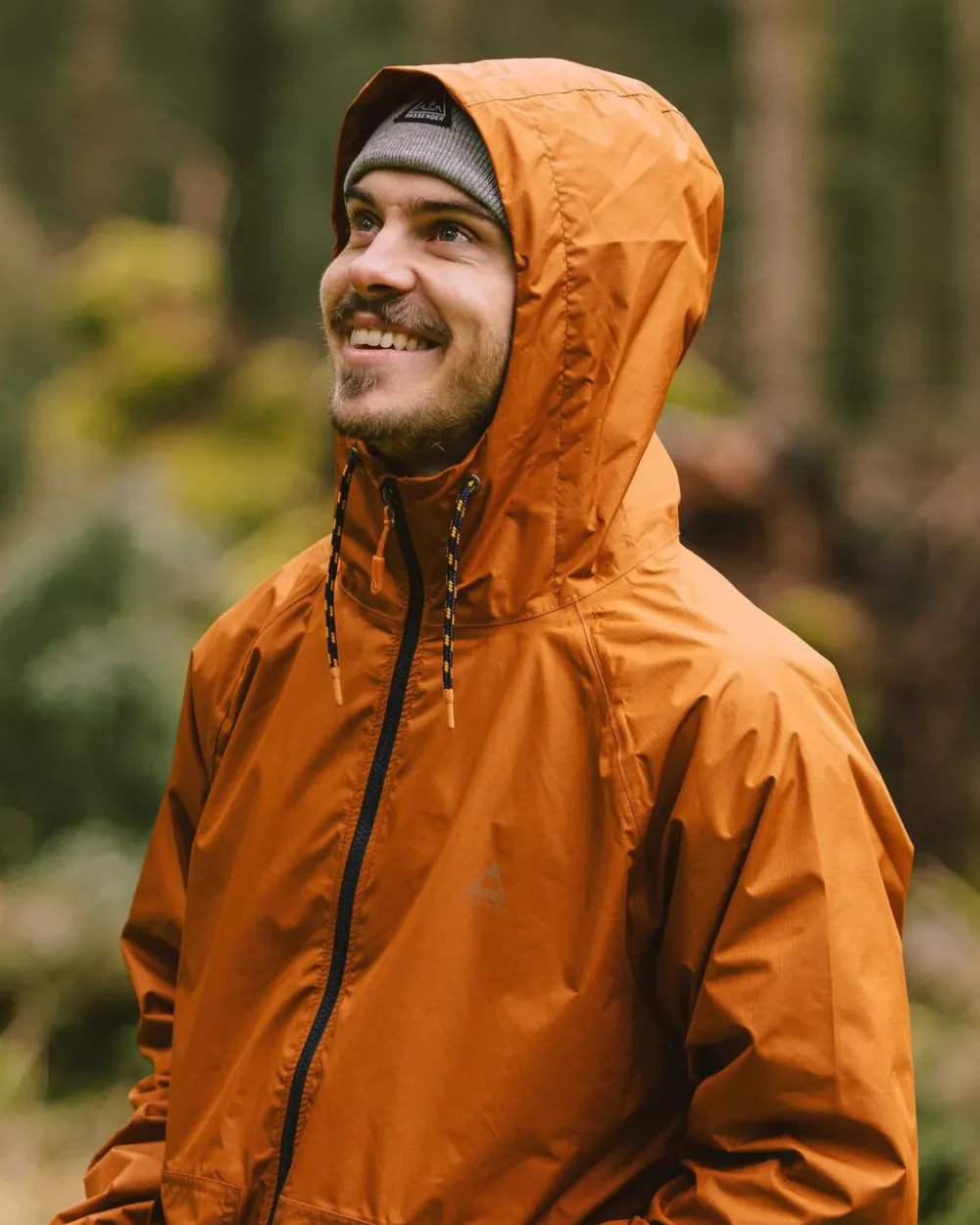 Passenger Water Resistant|Men's Outlet>Tallows Recycled Water Resistant Jacket Glazed Ginger