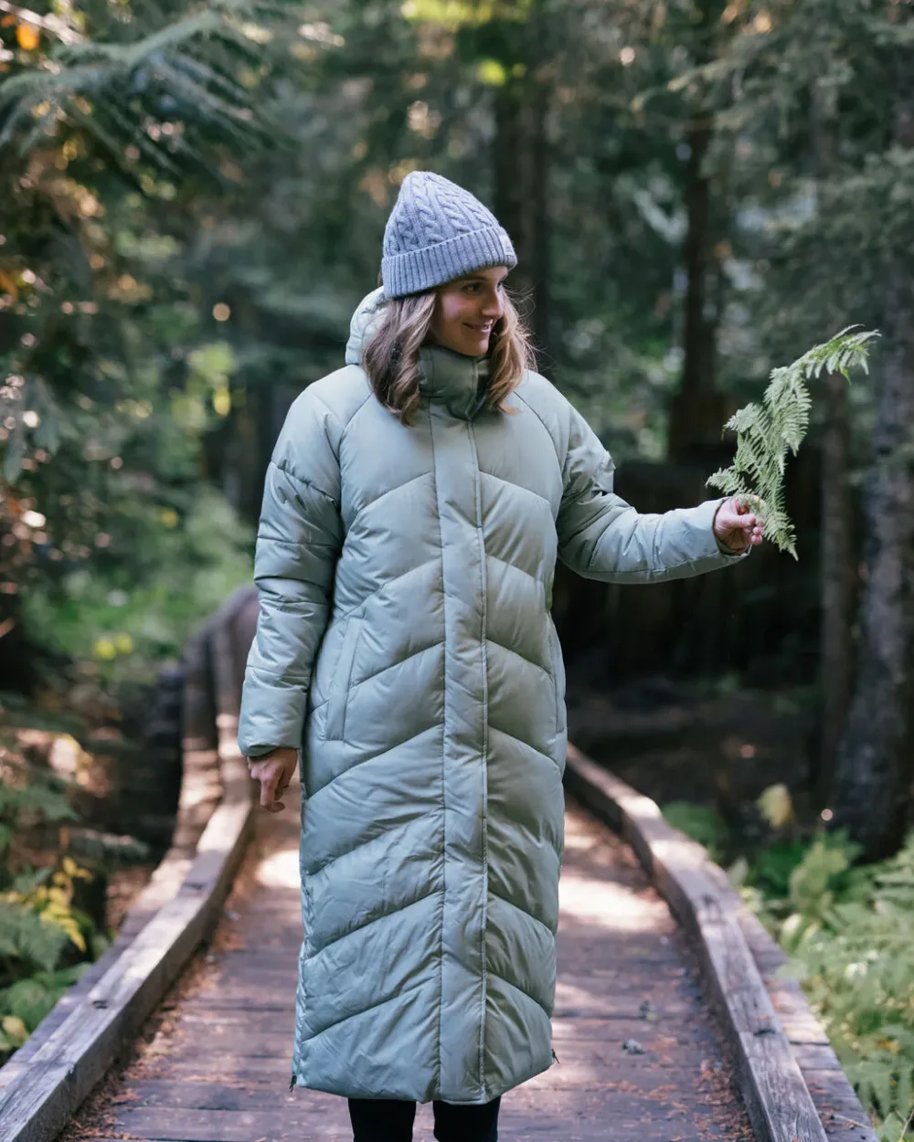 Passenger Insulated|Women's Outlet>Tasman Recycled 2.0 Long Insulated Jacket Pistachio