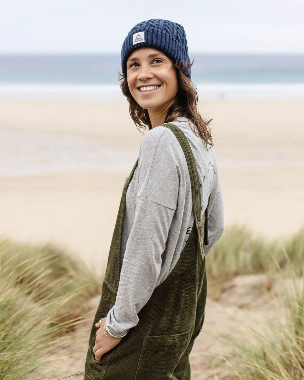 Passenger Dungarees & Pants|Women's Outlet>Tiaga Cord Dungarees Khaki