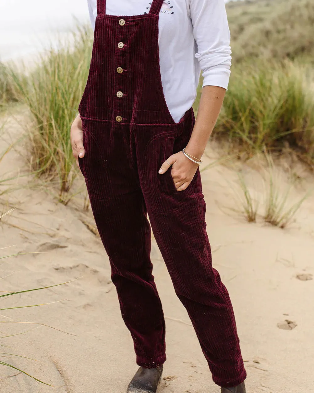 Passenger Dungarees & Pants|Women's Outlet>Tiaga Cord Dungarees Windsor Wine