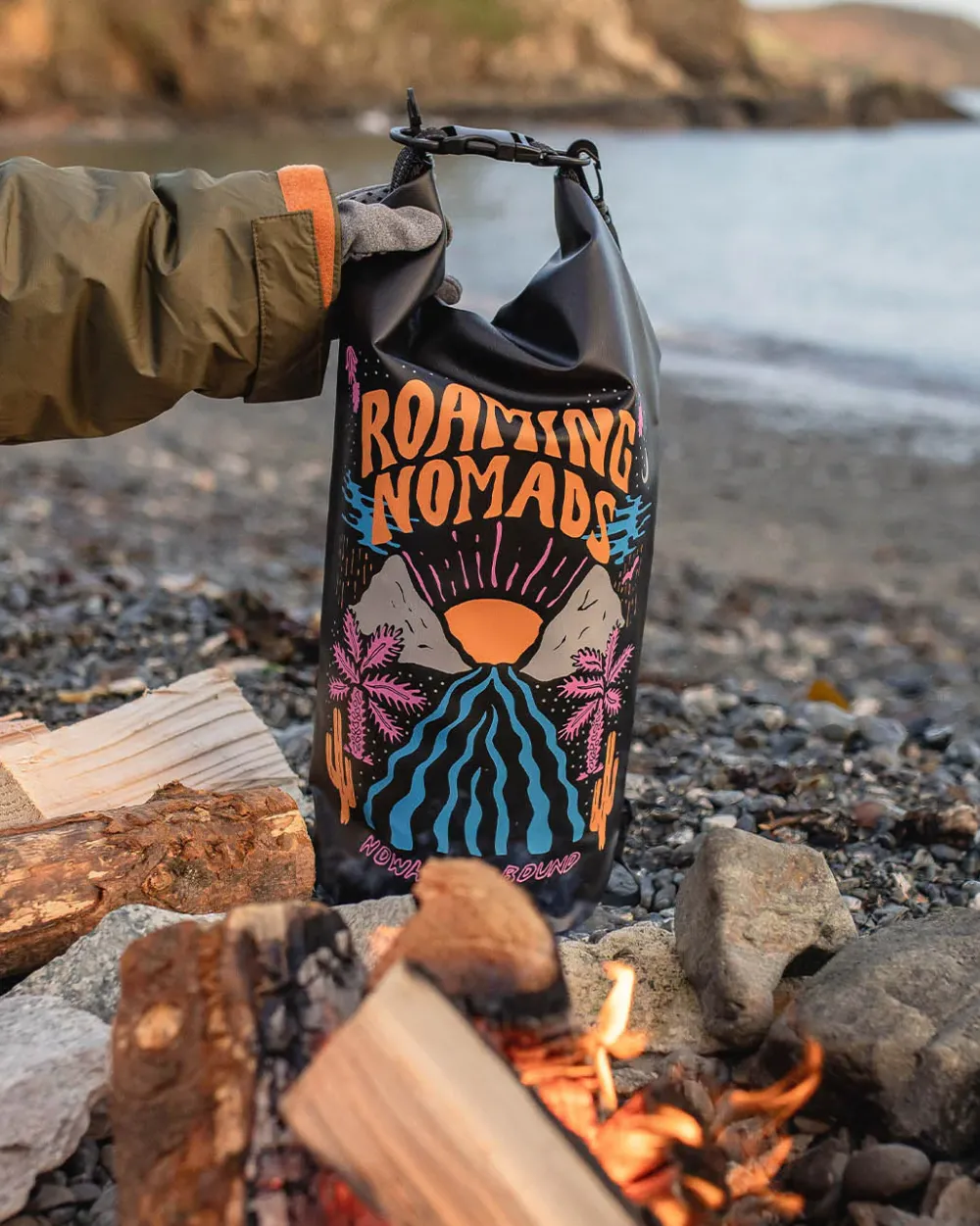 Floris van Bommel Surf Accessories|Surf Accessories>Tide 10L Recycled Dry Bag Roaming Nomads