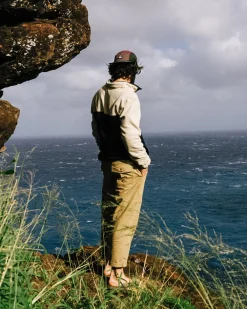 Floris van Bommel Pants|Men's Outlet>Timeless Organic Cotton Crop Pants Biscuit