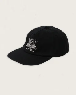 Passenger Accessories|Caps & Hats>Tolima Recycled Low Profile Cap Black