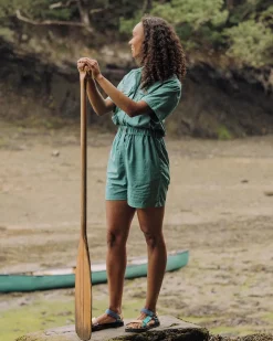 Passenger Shorts|Jumpsuits & Playsuits>Topaz Short Boiler Suit Deep Sea