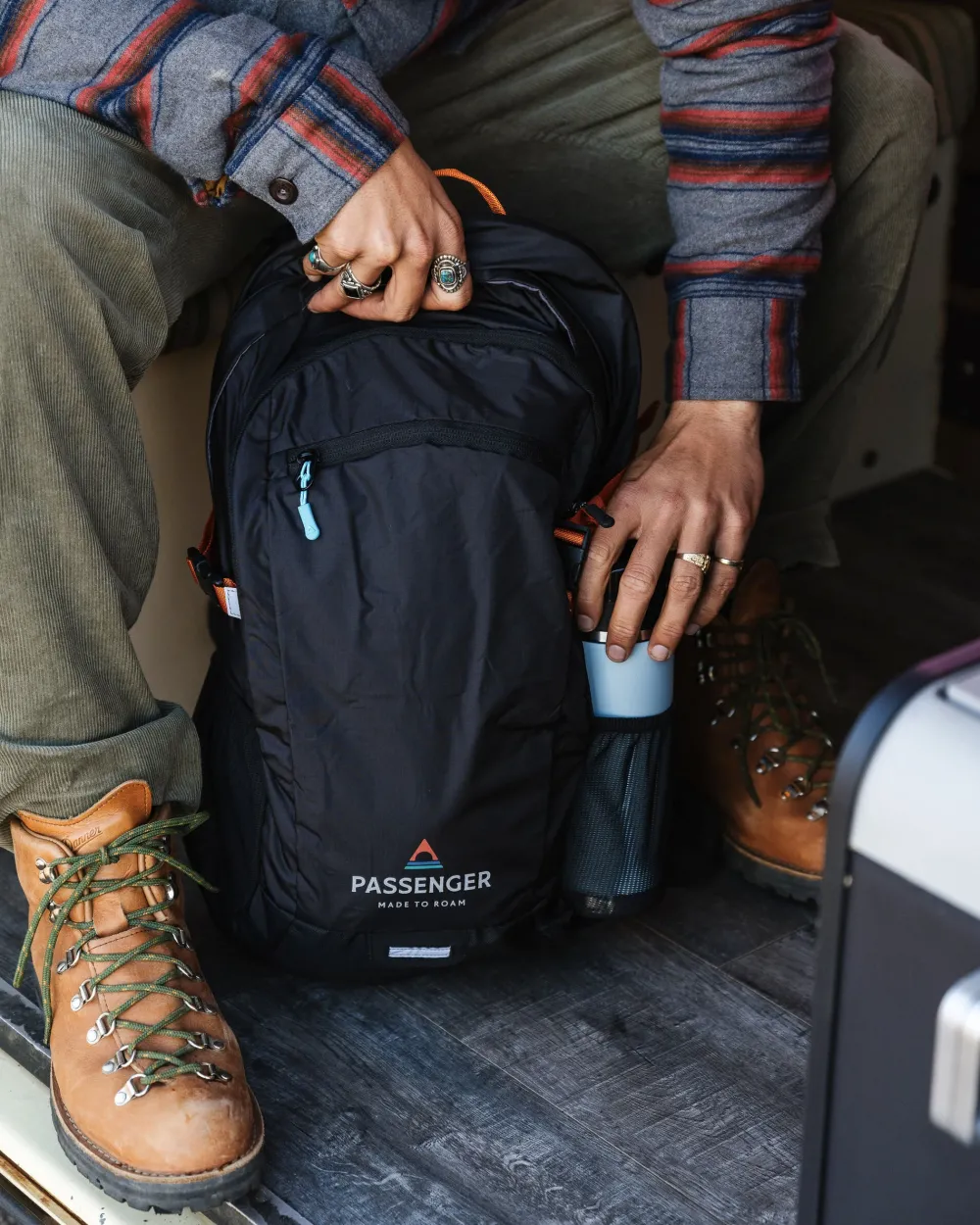 Floris van Bommel Backpacks & Bags|Backpacks & Bags>Track Recycled 30L Backpack Black