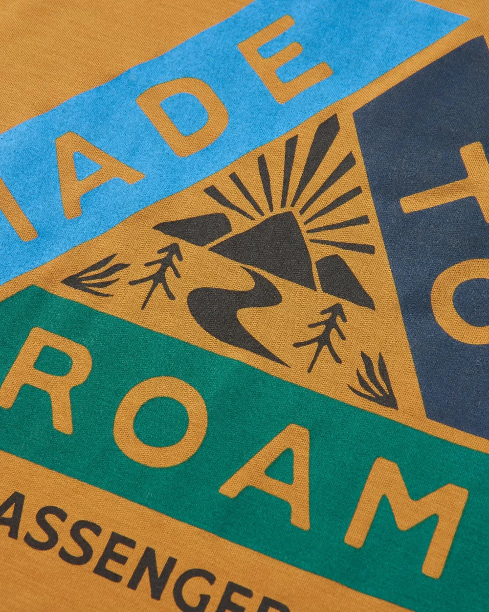 Floris van Bommel Activewear|T-Shirts & Tank Tops>Trail Active Recycled T-shirt Dusty Ochre