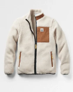 Floris van Bommel Fleece|Fleece>Trekker Recycled Deep-Pile Sherpa Fleece Warm Ivory