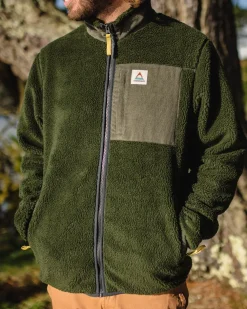 Passenger Fleece|Fleece>Trekker Recycled Deep-Pile Sherpa Fleece Fir Tree