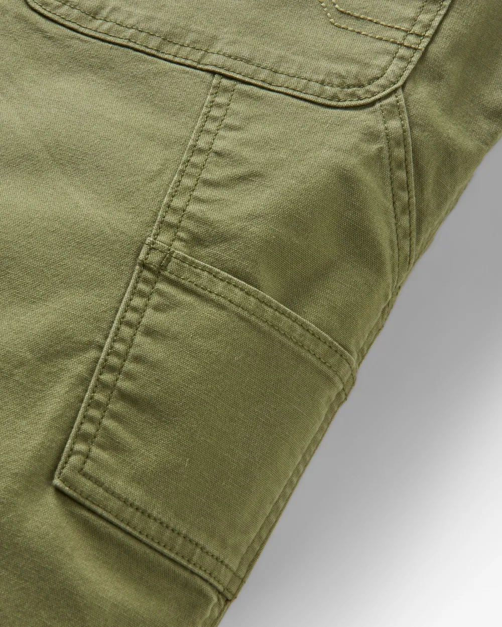 Floris van Bommel Pants|Men's Outlet>Vantage Organic Cotton Canvas Trouser Khaki
