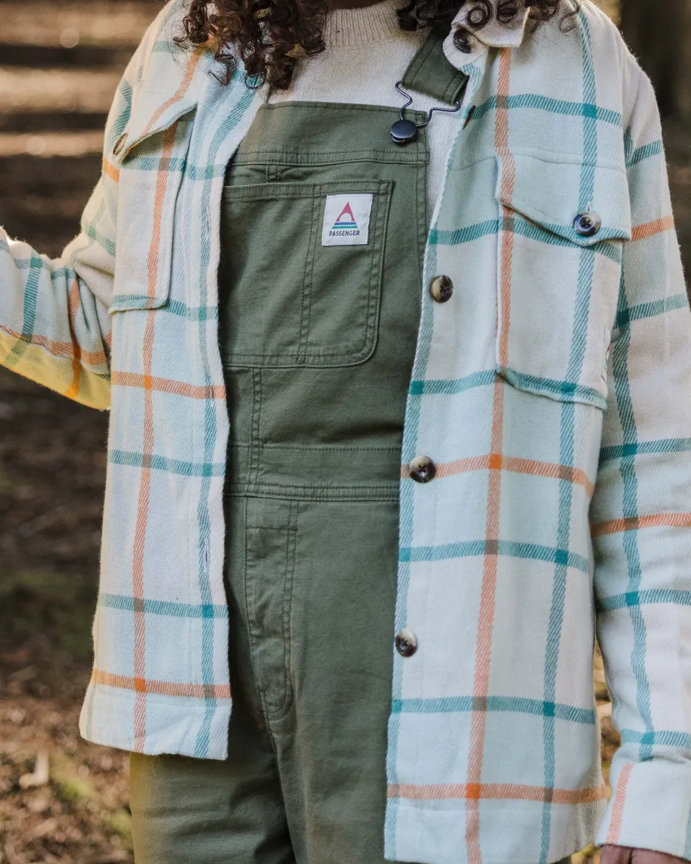 Passenger Accessories|Pants>Vantage Organic Dungaree Khaki