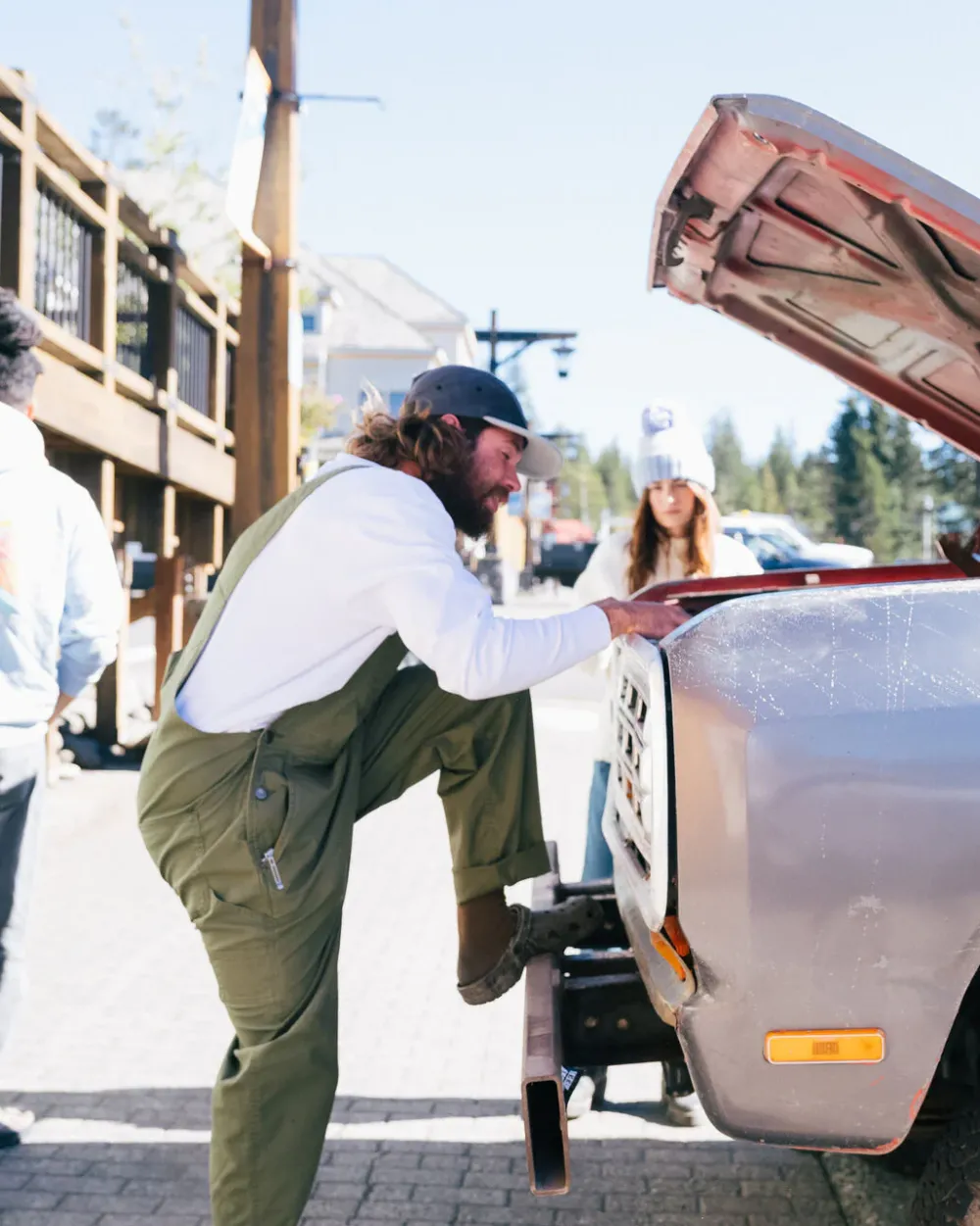 Passenger Accessories|Pants>Vantage Organic Dungaree Khaki