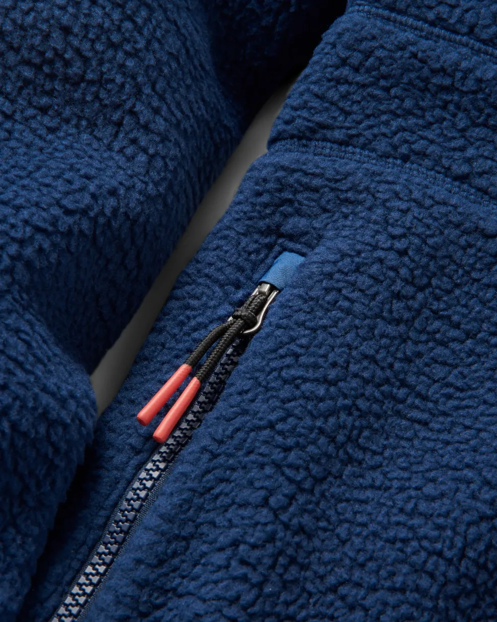 Floris van Bommel Fleece|Fleece>Ventura 1/2 Zip Recycled Sherpa Fleece Rich Navy
