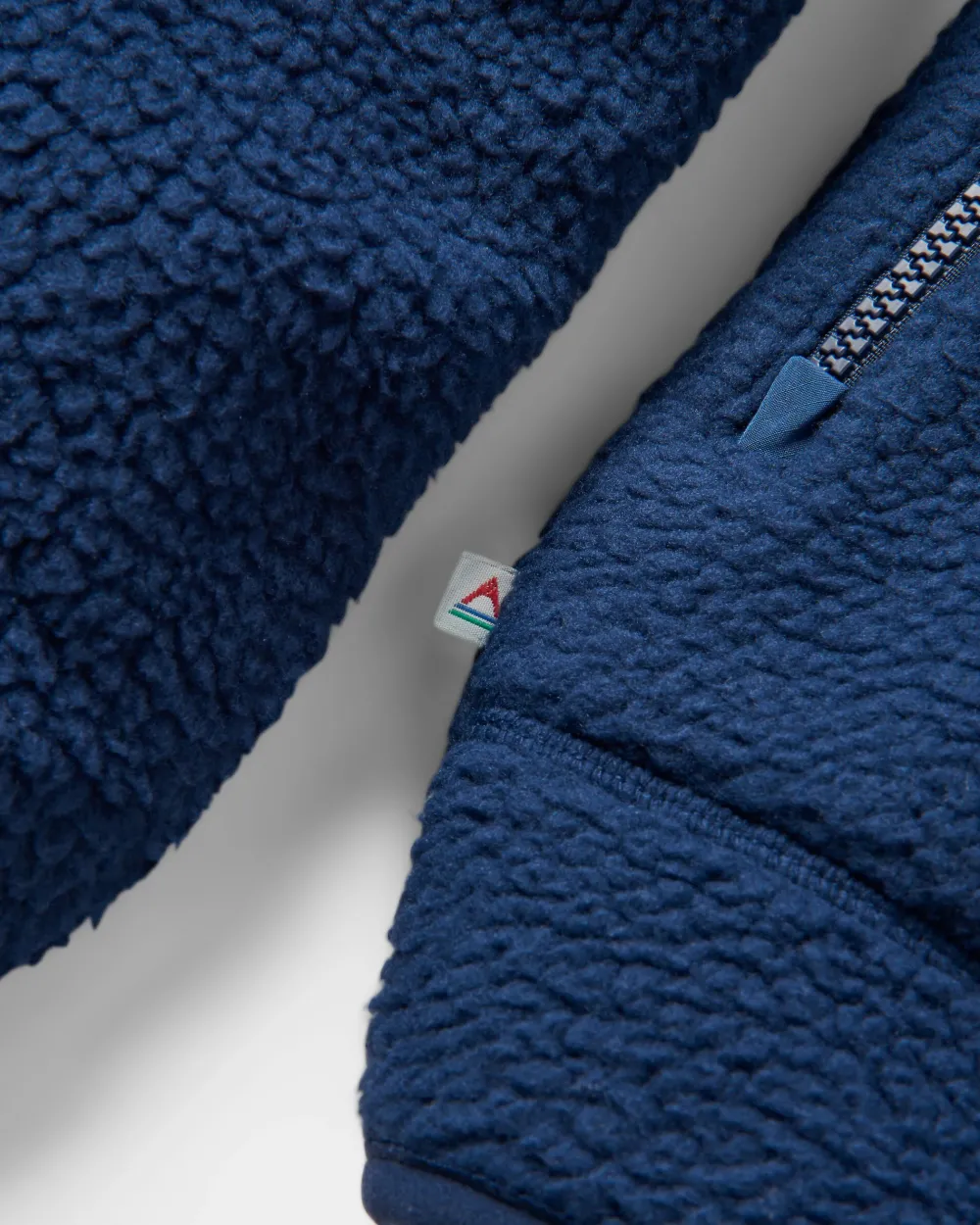 Floris van Bommel Fleece|Fleece>Ventura 1/2 Zip Recycled Sherpa Fleece Rich Navy