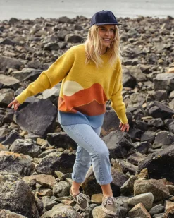 Passenger Knitwear|Women's Outlet>Vista Jumper Amber Gold