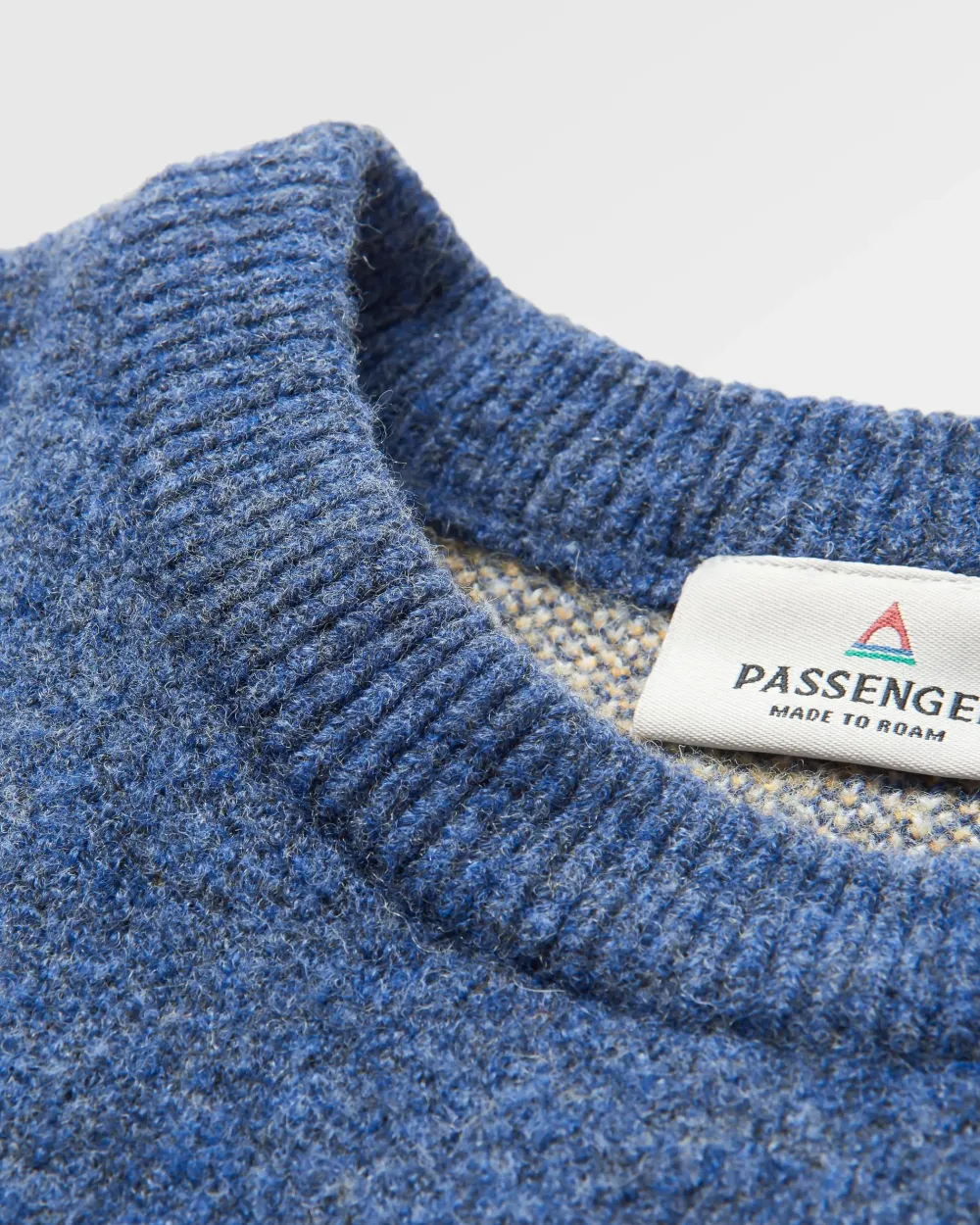 Passenger Knitwear|Winter Road Trip Essentials>Vista Recycled Oversized Knitted Jumper Dark Denim