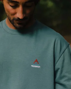 Passenger T-Shirts & Tank Tops|Winter Road Trip Essentials>Vita Organic Relaxed Fit LS T-Shirt Deep Ocean