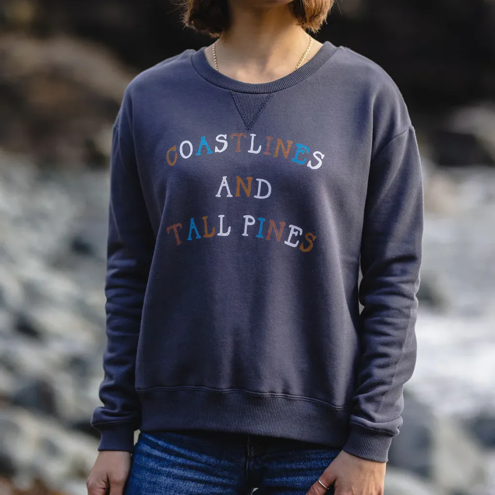 Passenger Hoodies & Sweatshirts|Women's Outlet>Voyage Recycled Sweatshirt Faded Black