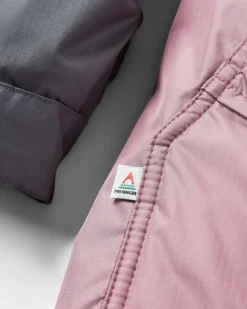 Floris van Bommel Changing Robes & Ponchos>Waves Recycled Sherpa Lined Changing Robe Grape / Charcoal