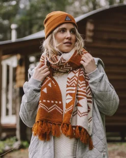 Passenger Women's Outlet|Women's>West Coast Recycled Acrylic Scarf Glazed Ginger