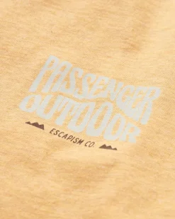 Passenger T-Shirts & Tank Tops|Best Sellers>Yuca Organic Cotton T-Shirt Dusty Ochre Marl