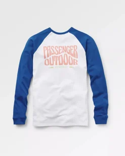 Passenger T-Shirts & Tank Tops|Men's Outlet>Yuca Recycled Cotton LS T-Shirt True Blue