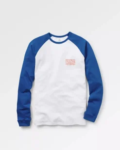 Passenger T-Shirts & Tank Tops|Men's Outlet>Yuca Recycled Cotton LS T-Shirt True Blue