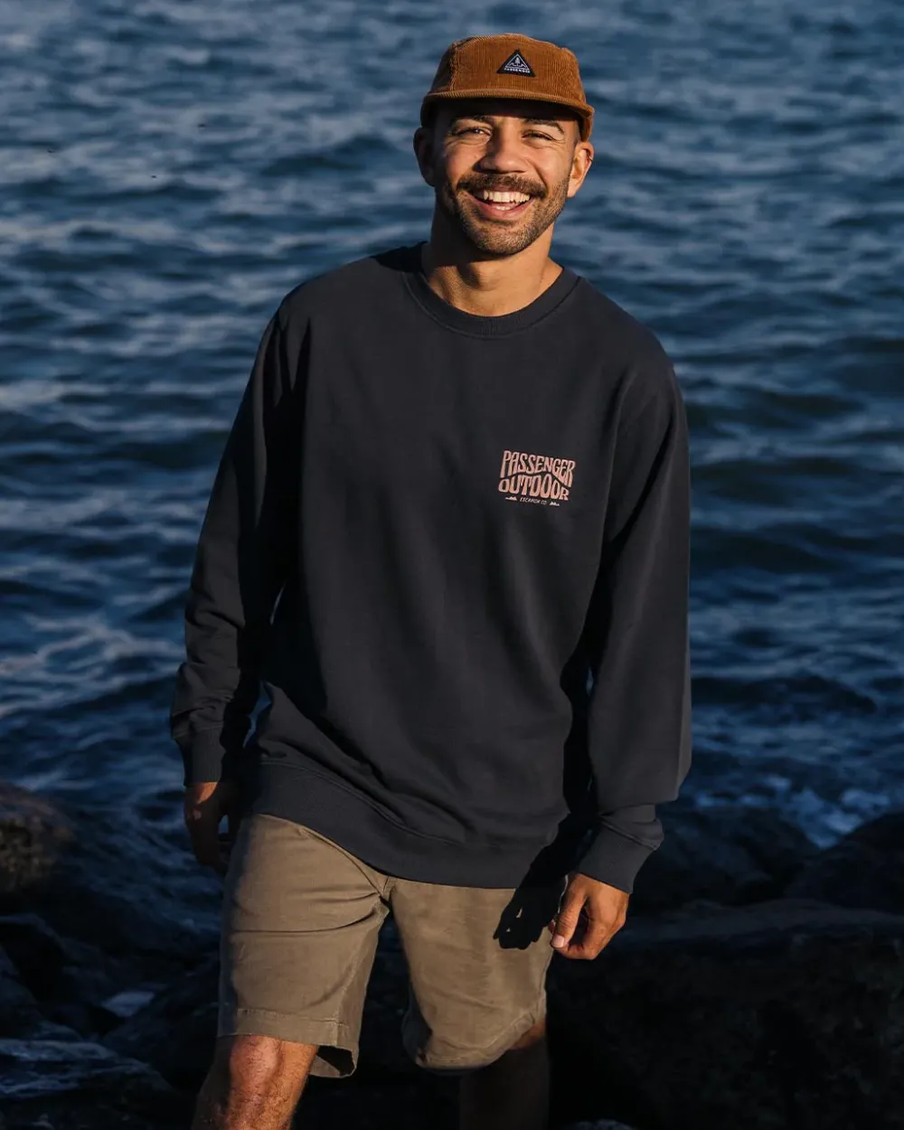 Passenger Hoodies & Sweatshirts|Men's Outlet>Yuca Recycled Cotton Sweatshirt Black