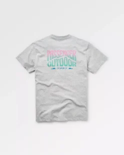 Passenger T-Shirts & Tank Tops|Men's Outlet>Yuca Recycled Relaxed Fit T-Shirt Grey Marl
