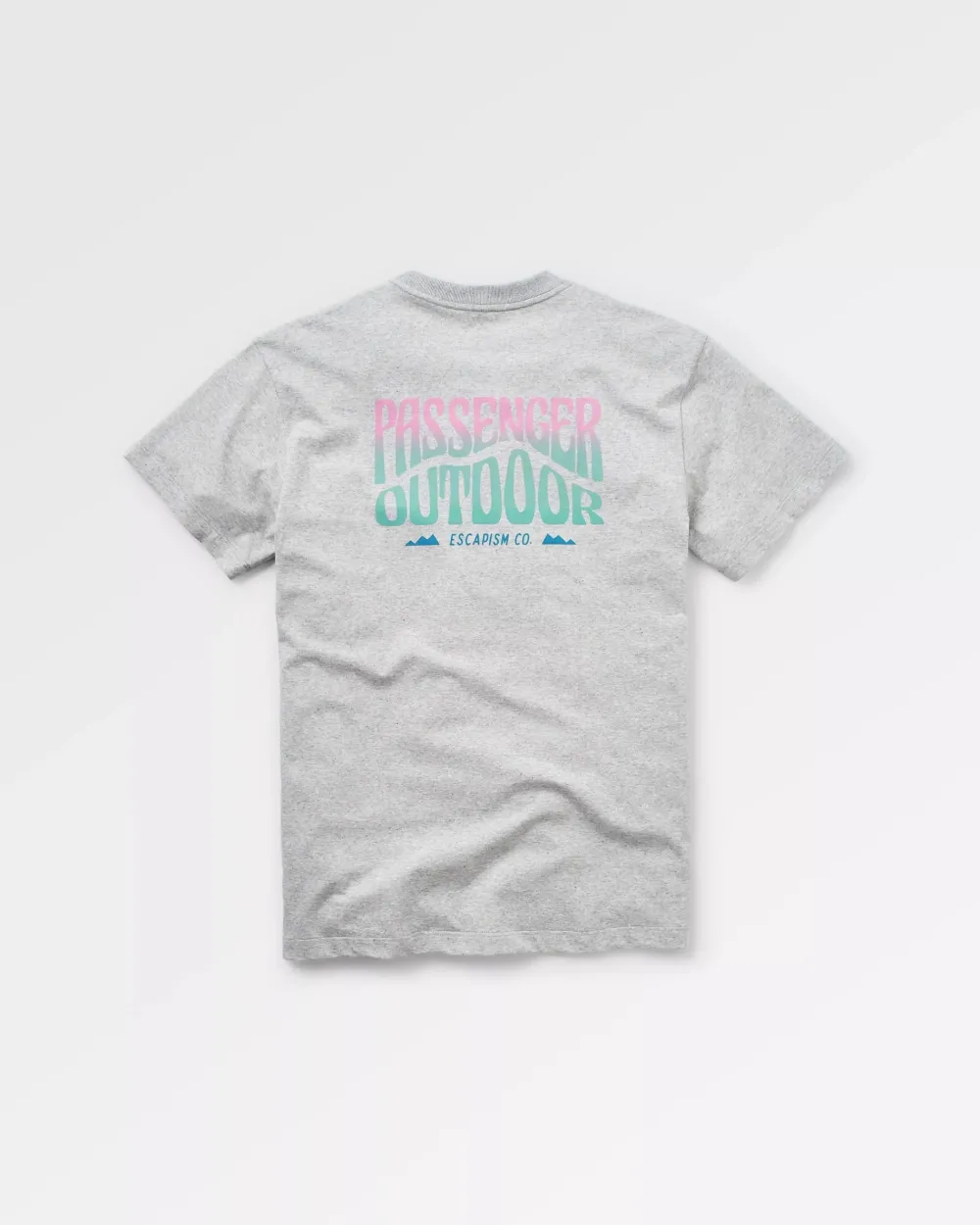 Passenger T-Shirts & Tank Tops|Men's Outlet>Yuca Recycled Relaxed Fit T-Shirt Grey Marl