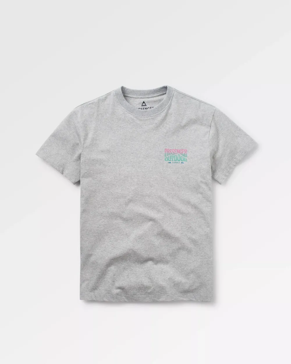 Passenger T-Shirts & Tank Tops|Men's Outlet>Yuca Recycled Relaxed Fit T-Shirt Grey Marl