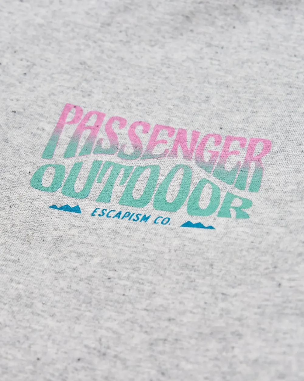 Passenger T-Shirts & Tank Tops|Men's Outlet>Yuca Recycled Relaxed Fit T-Shirt Grey Marl